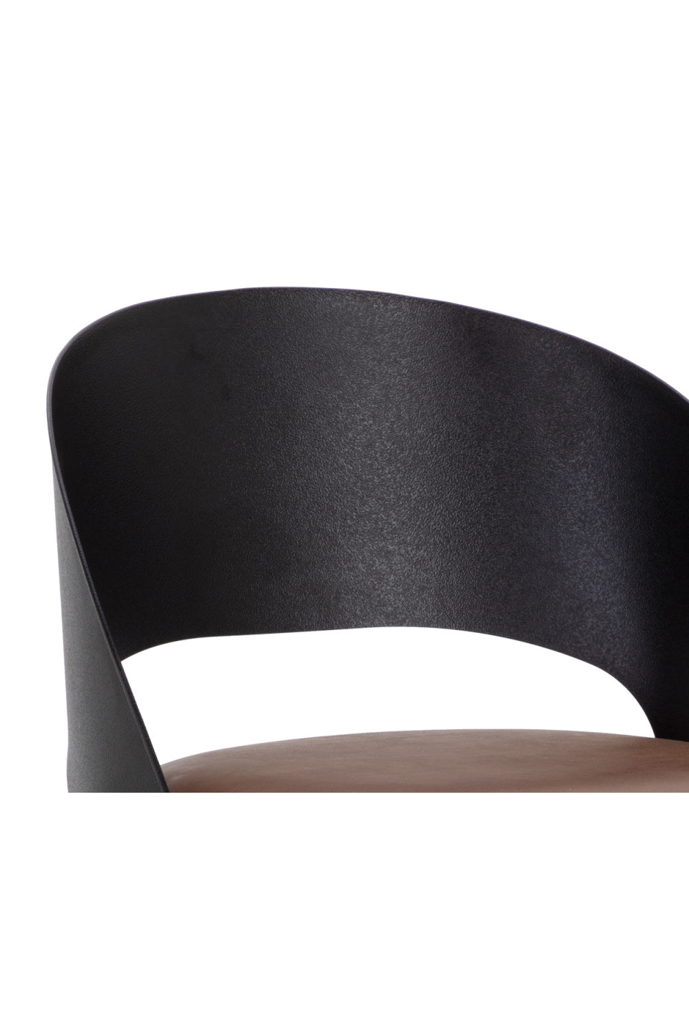 Modern European furniture - Brown Leather Seat Bar Stool - www.oroa.com