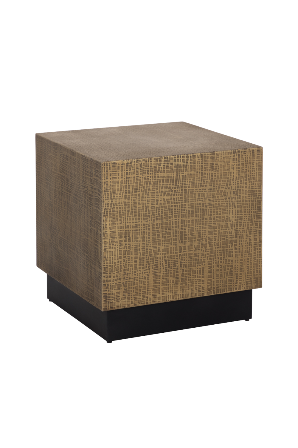   Modern European furniture - Etched Antique Brass Side Table - www.oroa.com | Oroa.com