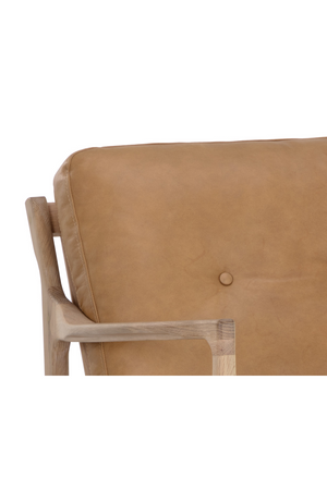 Modern European furniture - Button-Tufted Leather Lounge Chair - www.oroa.com