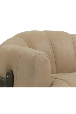 Modern European furniture - Oak Base Barrel Swivel Armchair - www.oroa.com