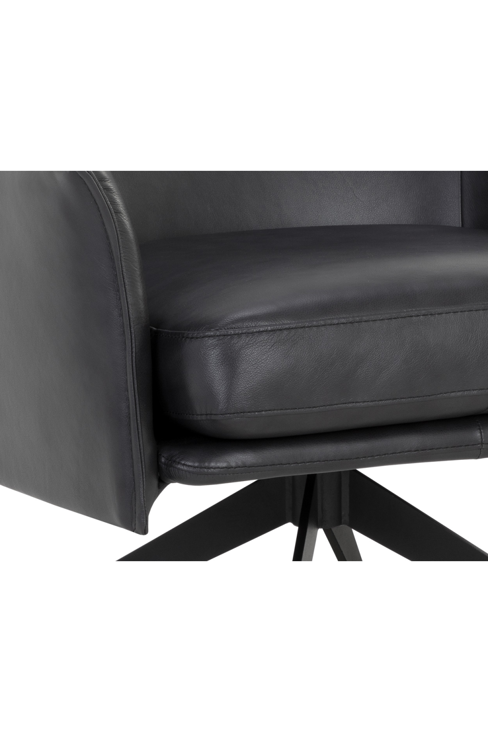 Modern European furniture - Swivel Leather Lounge Chair - www.oroa.com