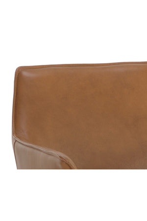 Modern European furniture - Swivel Leather Lounge Chair - www.oroa.com