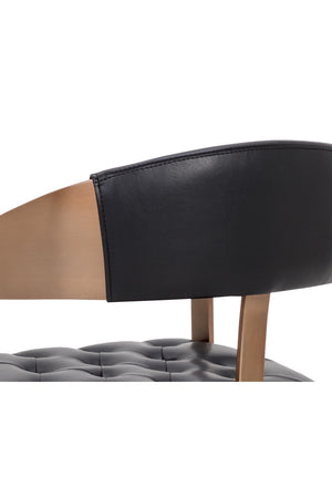   Modern European furniture - Antique Brass Framed Dining Chair - www.oroa.com | Oroa.com