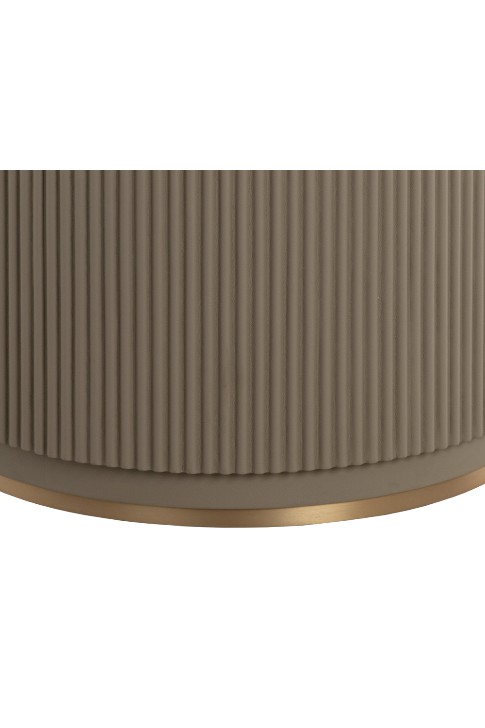   Modern European furniture - Taupe Leather Look Dining Table  - www.oroa.com | Oroa.com