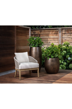 Modern European furniture - Antique Bronze Look Indoor/Outdoor Planter - www.oroa.com