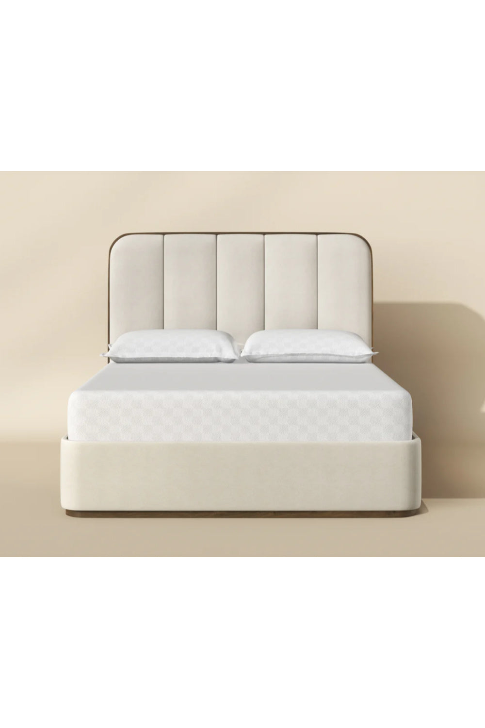 Modern European furniture - Channel Tufted Bed - www.oroa.com