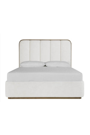 Modern European furniture - Channel Tufted Bed - www.oroa.com