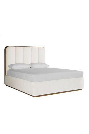 Modern European furniture - Channel Tufted Bed - www.oroa.com