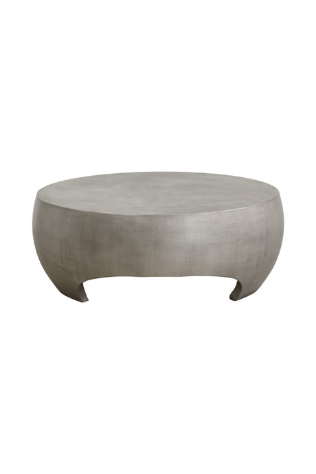 Modern European furniture - Round Indoor/Outdoor Coffee Table with Open Arches - www.oroa.com