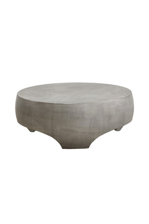 Modern European furniture - Round Indoor/Outdoor Coffee Table with Open Arches - www.oroa.com