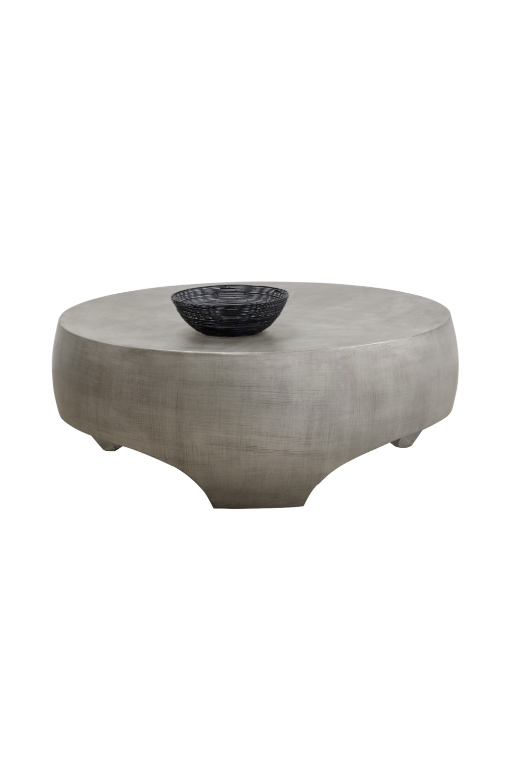 Modern European furniture - Round Indoor/Outdoor Coffee Table with Open Arches - www.oroa.com