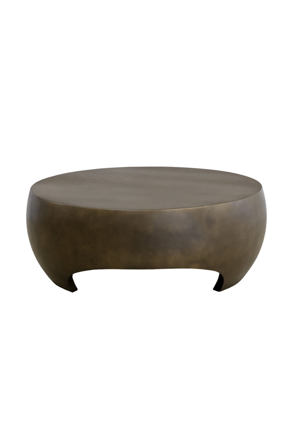 Modern European furniture - Round Indoor/Outdoor Coffee Table with Open Arches - www.oroa.com