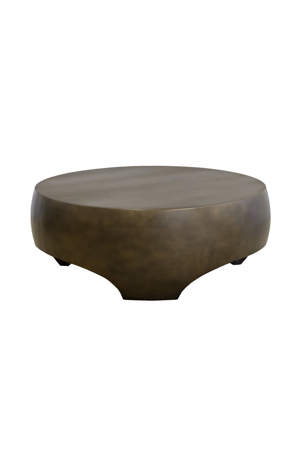 Modern European furniture - Round Indoor/Outdoor Coffee Table with Open Arches - www.oroa.com