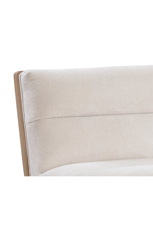 Modern European furniture - White Muslin Counter Stool - www.oroa.com