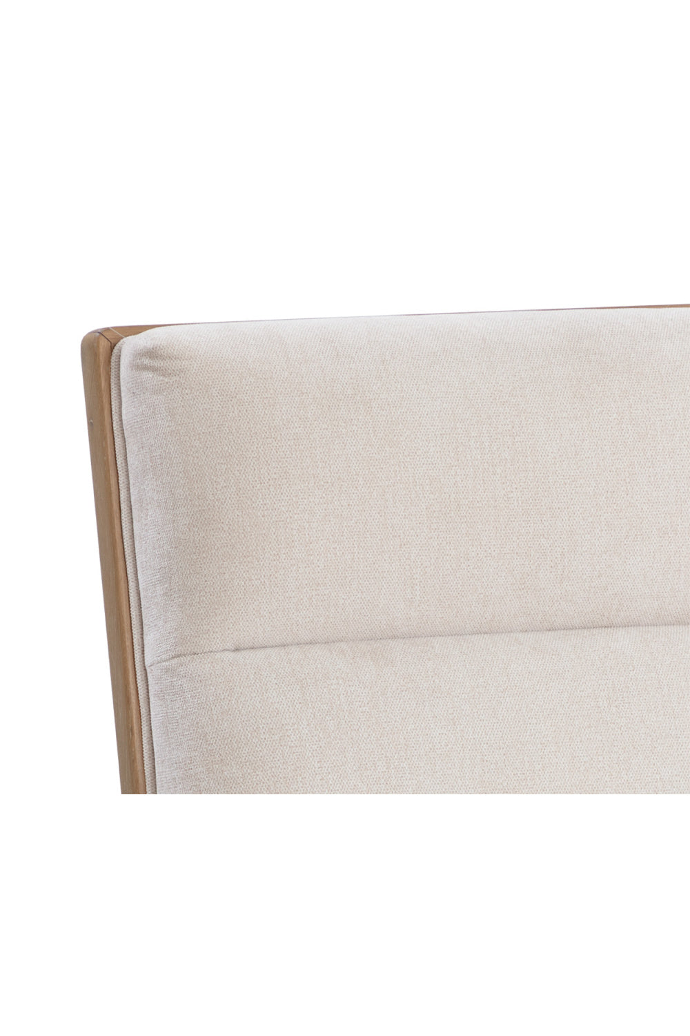   Modern European furniture - Channeled White Muslin Dining Chairs (2) - www.oroa.com | Oroa.com