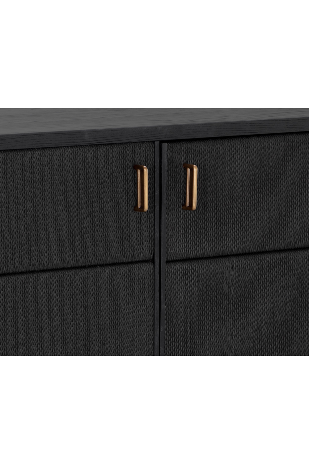   Modern European furniture - 4-Door Black Sideboard - www.oroa.com | Oroa.com