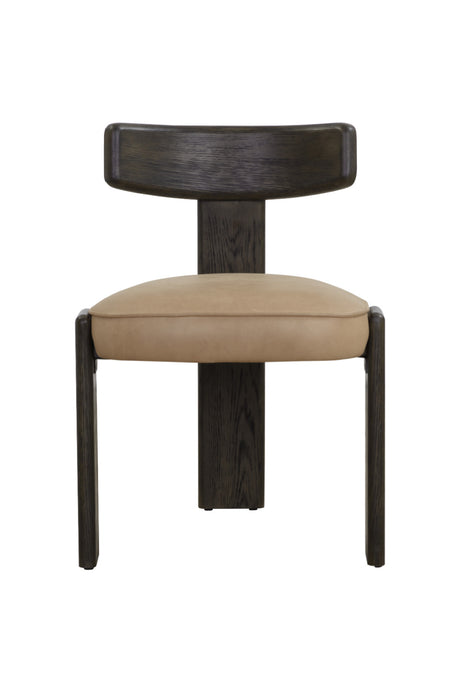 Oak Leather Dining Chairs (2) | Splendido Horton | Oroa.com