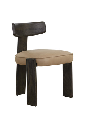 Oak Leather Dining Chairs (2) | Splendido Horton | Oroa.com