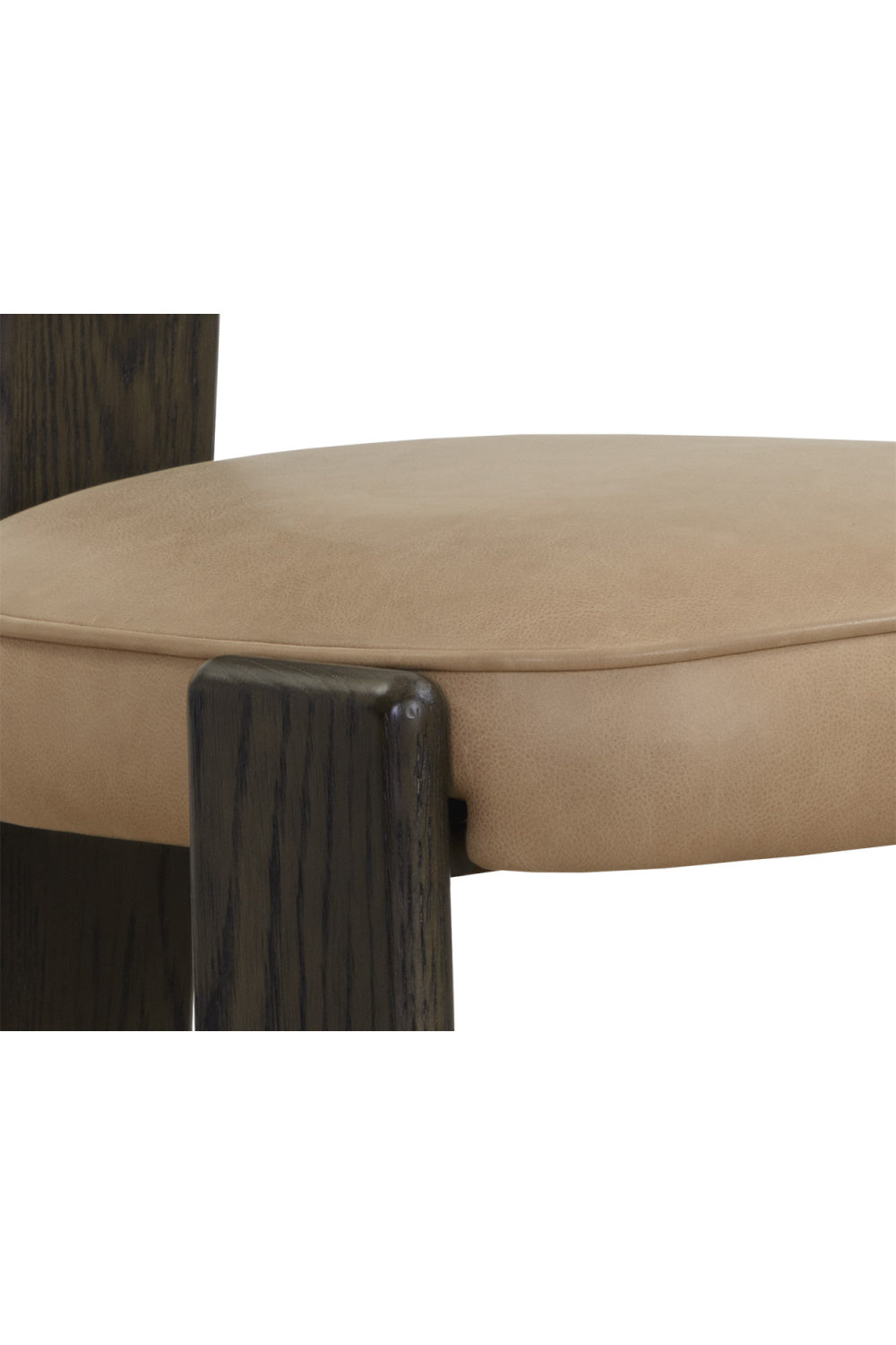 Oak Leather Dining Chairs (2) | Splendido Horton | Oroa.com