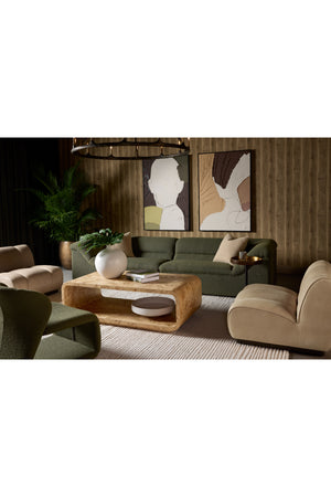 Modern European furniture - Rounded Modern Swivel Chair - www.oroa.com