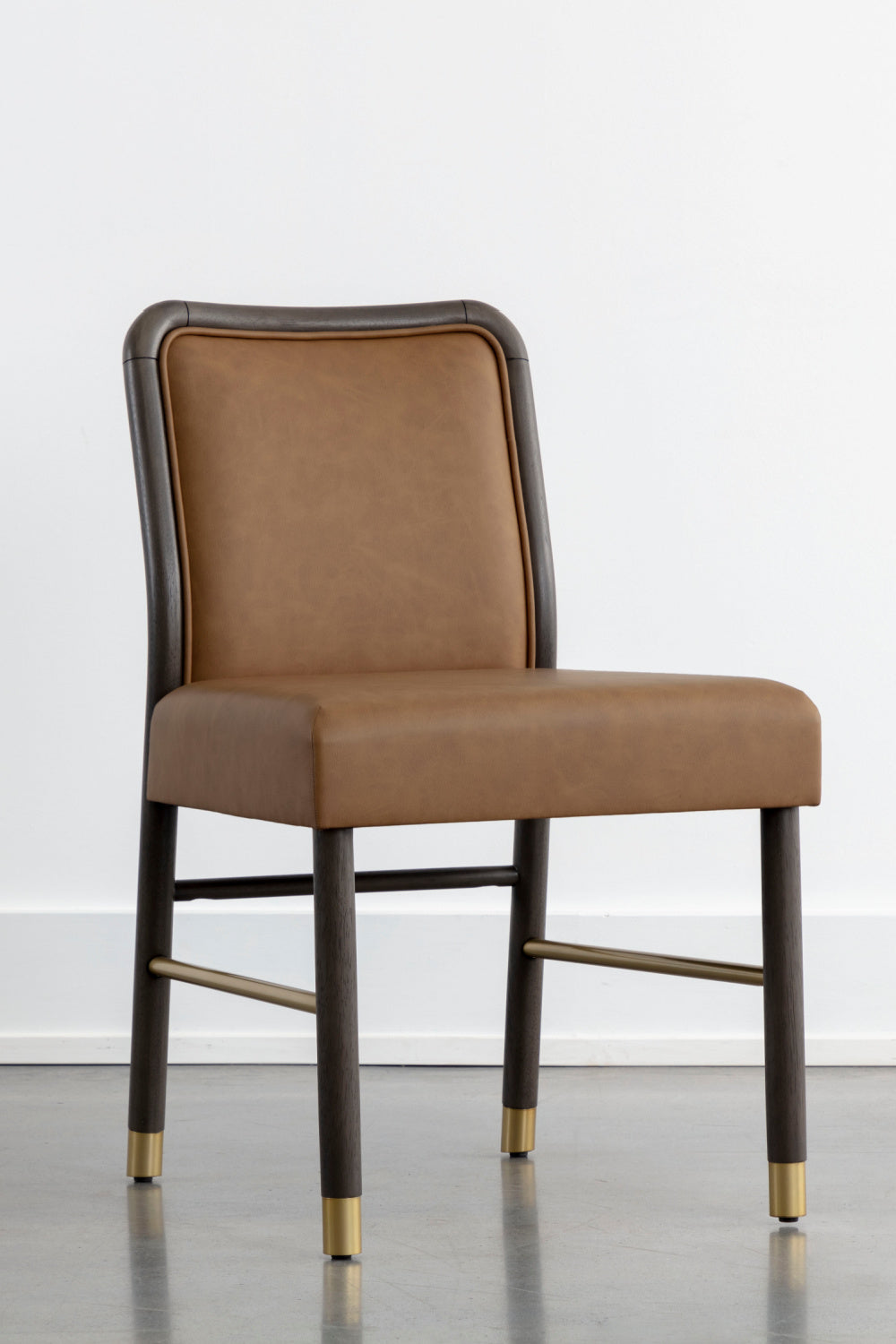 Rubberwood Framed Dining Chairs (2) Modern European furniture -  www.oroa.com
