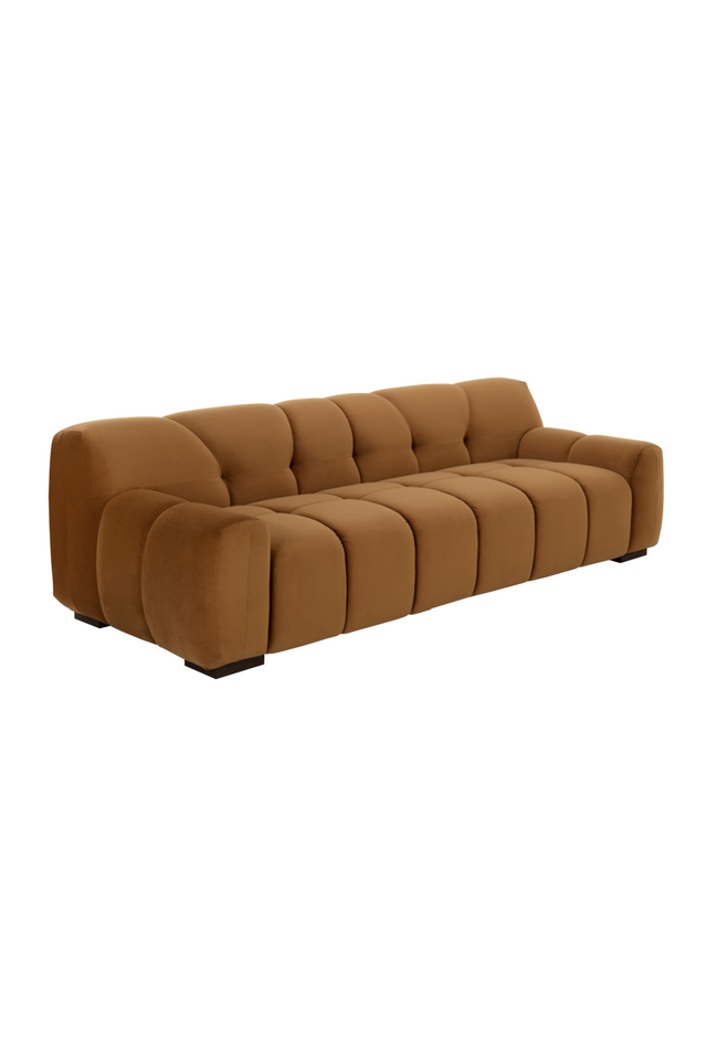 Modern European furniture - Gold Tufted Sofa - www.oroa.com
