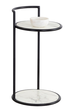   Modern European furniture - Gold Frame Indoor/Outdoor End Table - www.oroa.com | Oroa.com