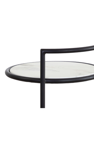   Modern European furniture - Gold Frame Indoor/Outdoor End Table - www.oroa.com | Oroa.com