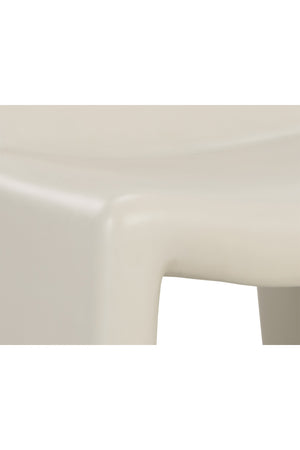 Modern European furniture - Cream Concrete Indoor/Outdoor Lounge Chair - www.oroa.com