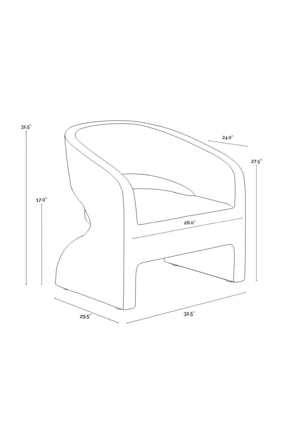 Modern European furniture - Black Indoor/Outdoor Lounge Chair - www.oroa.com
