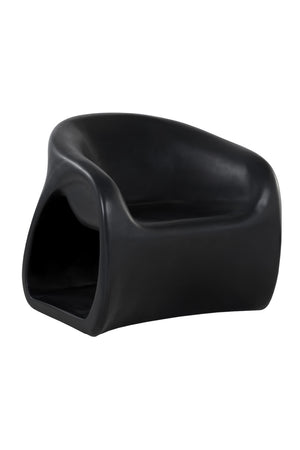 Modern European furniture - Molded Concrete Indoor/Outdoor Lounge Chair - www.oroa.com