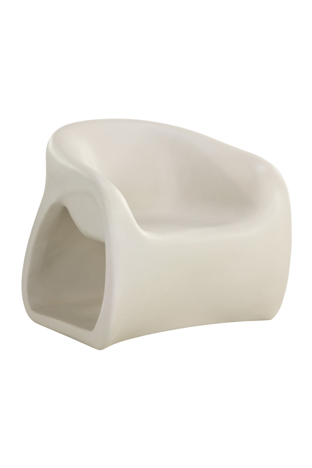 Modern European furniture - Molded Concrete Indoor/Outdoor Lounge Chair - www.oroa.com