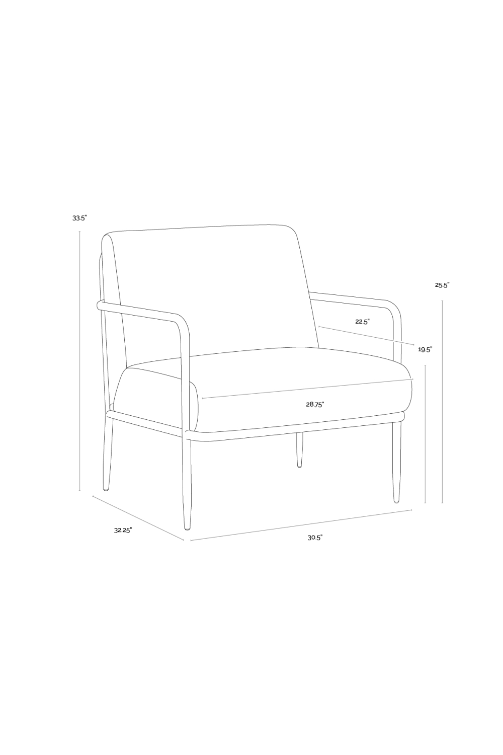 Modern European furniture - Hammered Brass Leather Lounge Chair - www.oroa.com