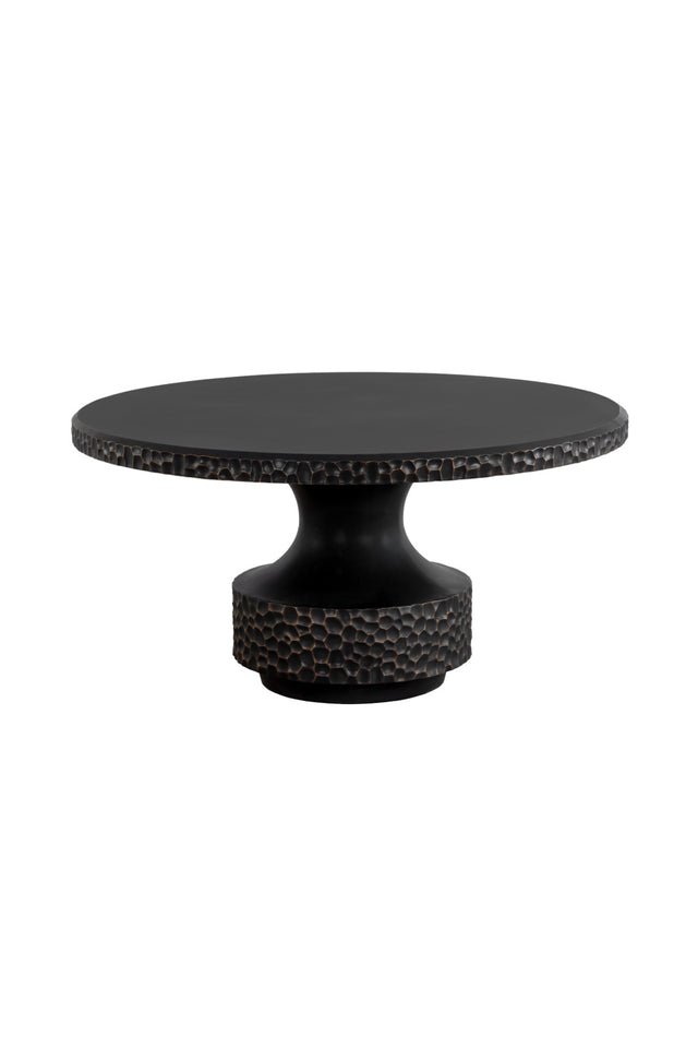 Modern European furniture - Black Concrete Indoor/Outdoor Dining Table - www.oroa.com