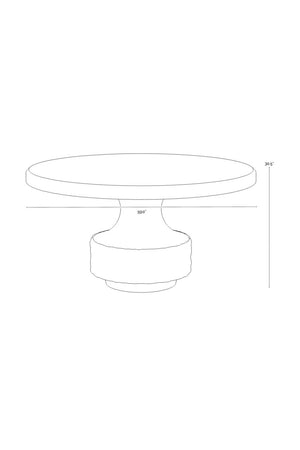   Modern European furniture - Black Concrete Indoor/Outdoor Dining Table - www.oroa.com | Oroa.com