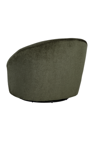 Modern European furniture - Rounded Swivel Lounge Chair - www.oroa.com