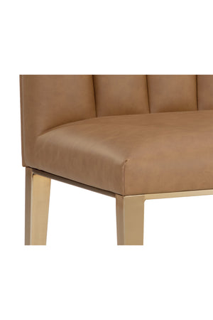   Modern European furniture - Vertical Channeled Dining Chairs (2) - www.oroa.com | Oroa.com