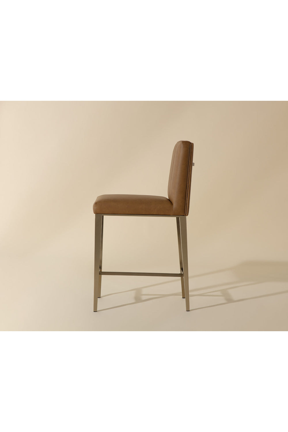 Modern European furniture - Contemporary Metal Frame Counter Stool - www.oroa.com