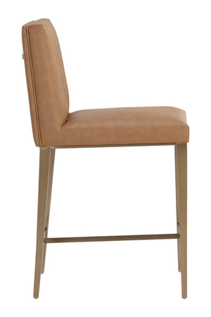 Modern European furniture - Contemporary Metal Frame Counter Stool - www.oroa.com