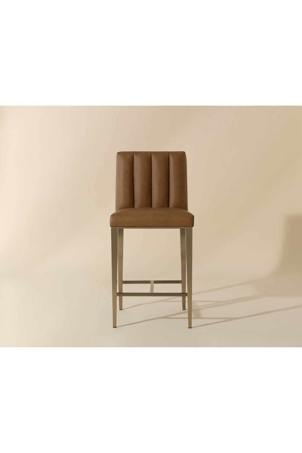Modern European furniture - Contemporary Metal Frame Counter Stool - www.oroa.com