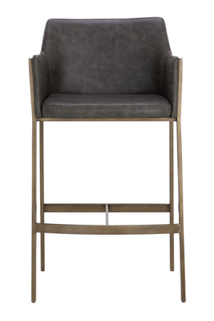 Modern European furniture - Sloped Back Counter Stool - www.oroa.com