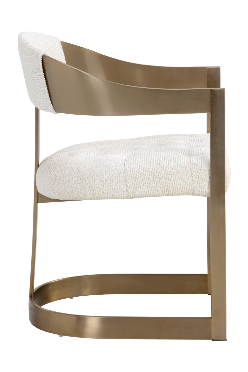   Modern European furniture - Antique Brass Framed Dining Chair - www.oroa.com | Oroa.com
