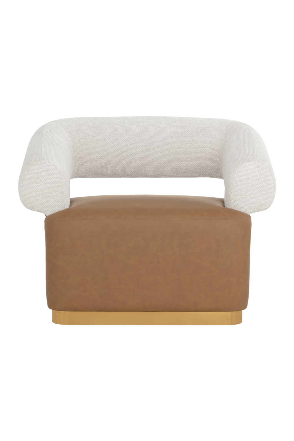 Modern European furniture - Two-Toned Swivel Lounge Chair - www.oroa.com