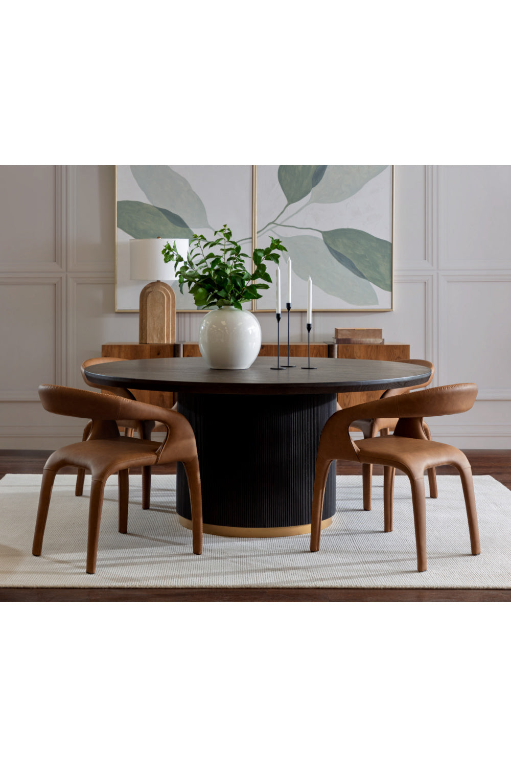   Modern European furniture - Arched Beige Travertine Table Lamp - www.oroa.com | Oroa.com