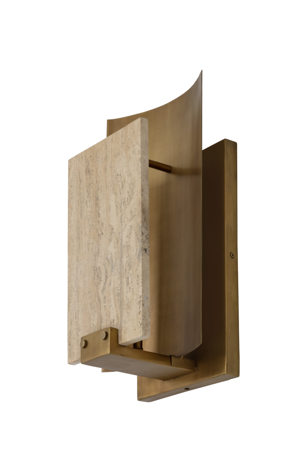 Modern European furniture - Travertine Wall Lamp - www.oroa.com