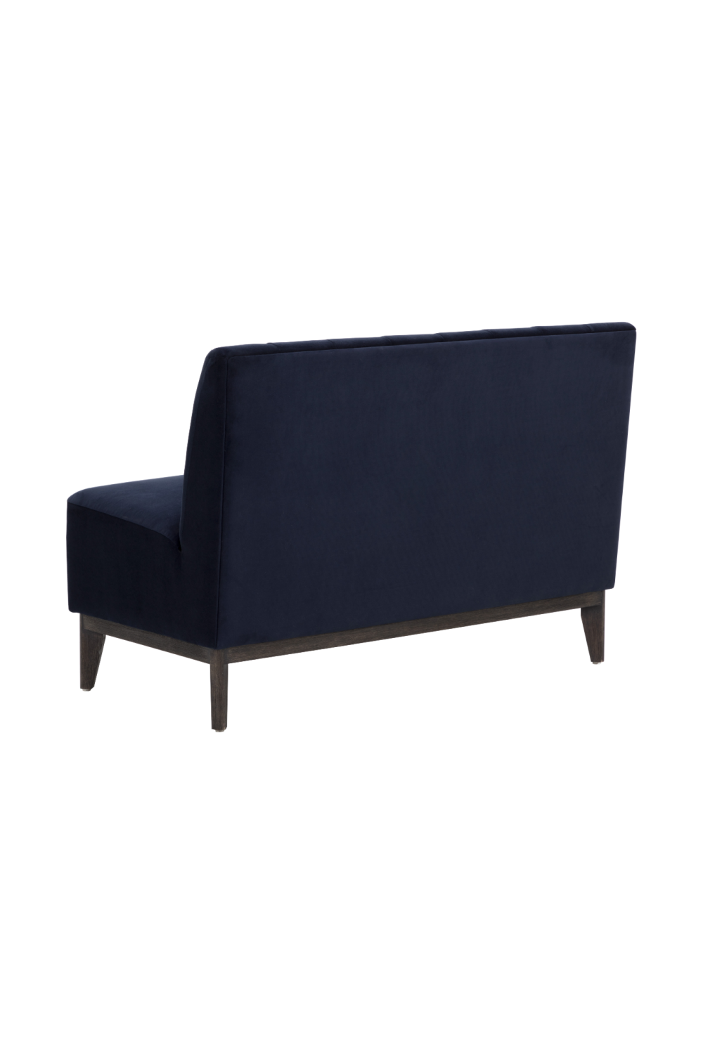 Modern European furniture - Blue Tufted-Back Banquette - www.oroa.com