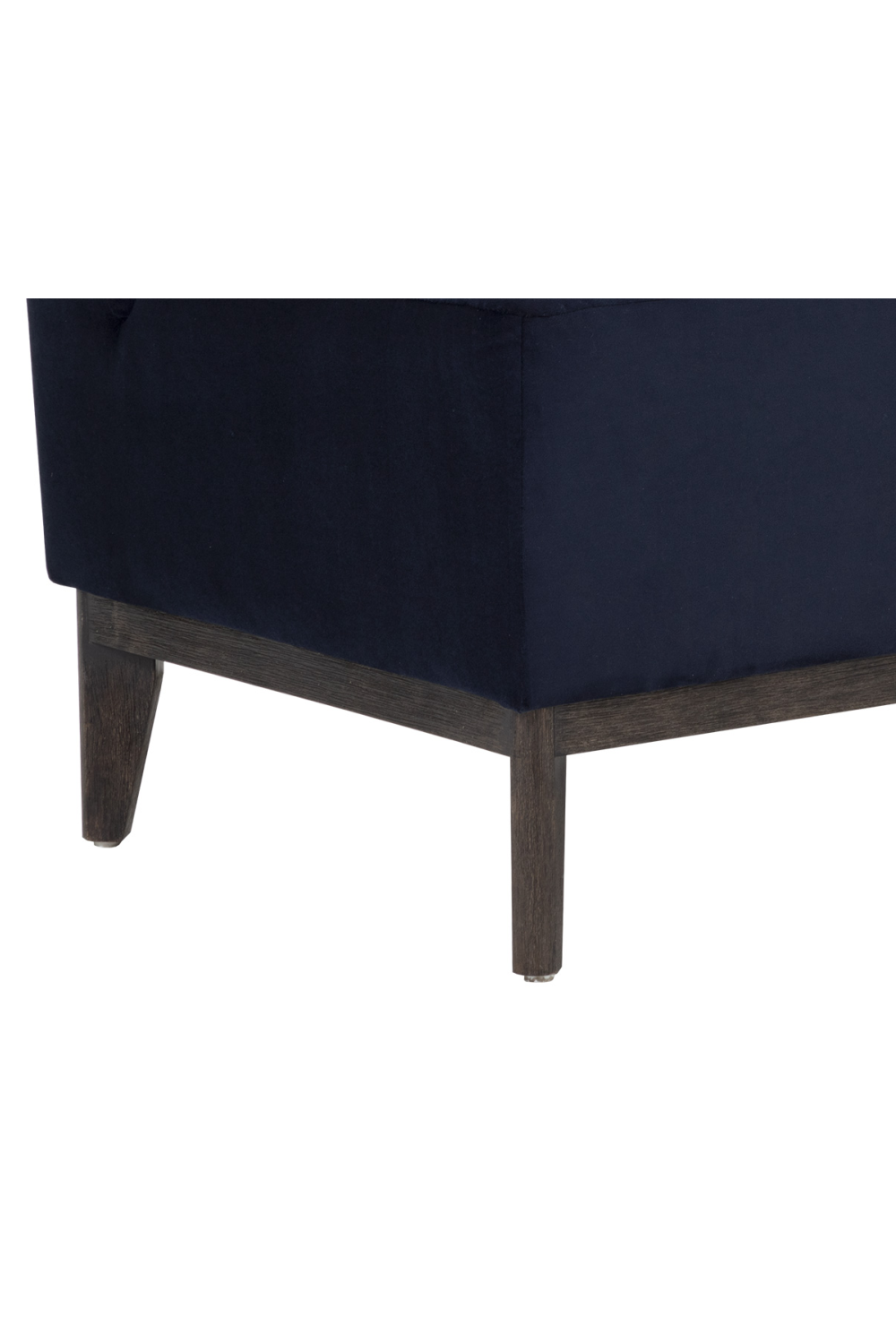 Modern European furniture - Blue Tufted-Back Banquette - www.oroa.com
