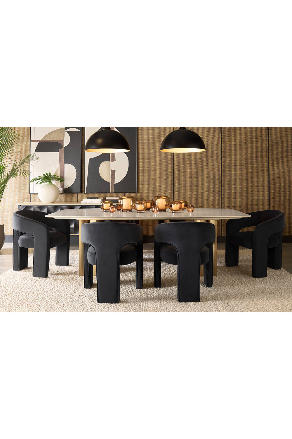 Cream Marble Dining Table | Splendido Astara | Oroa.com