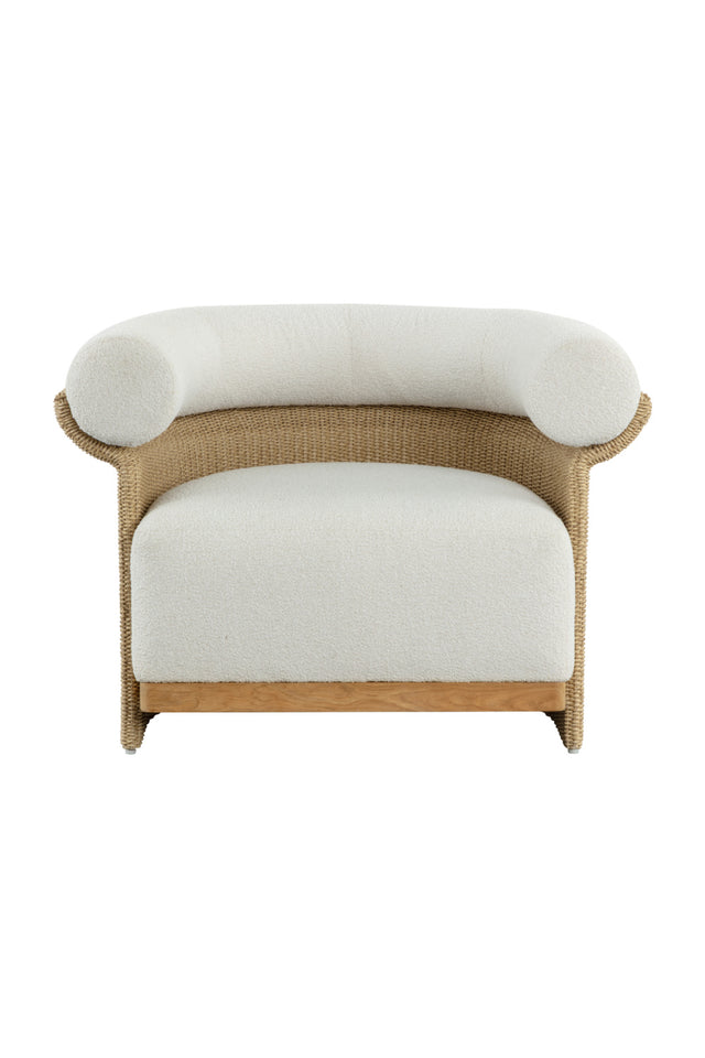 Modern European furniture - Woven Wicker Indoor/Outdoor Lounge Chair - www.oroa.com