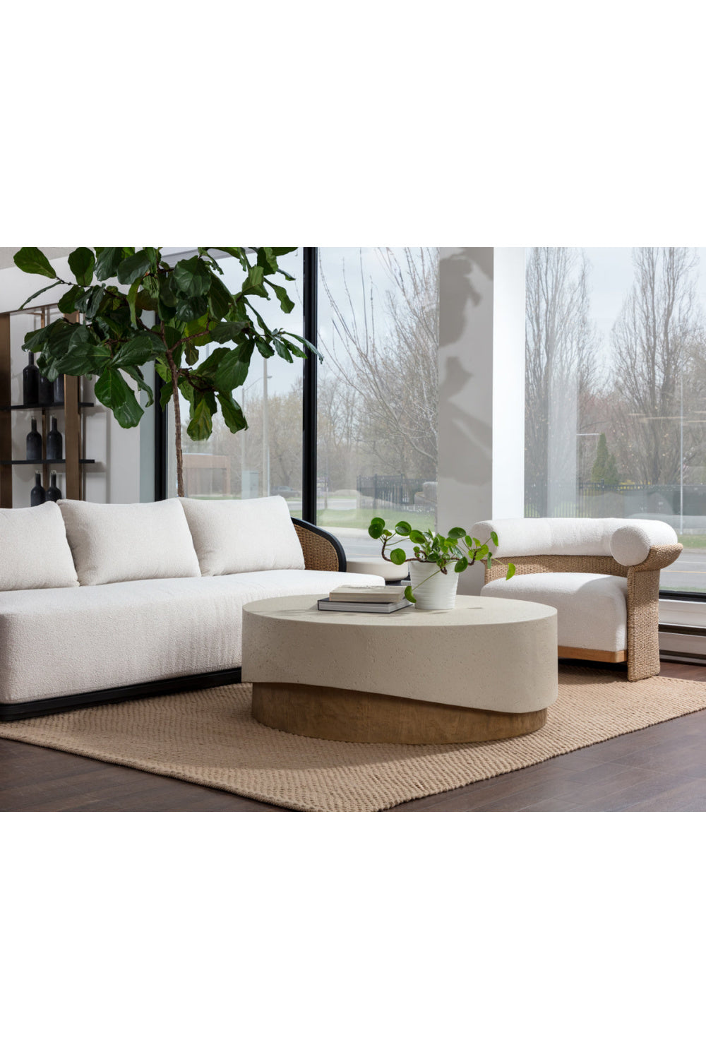 Modern European furniture - Woven Wicker Indoor/Outdoor Lounge Chair - www.oroa.com